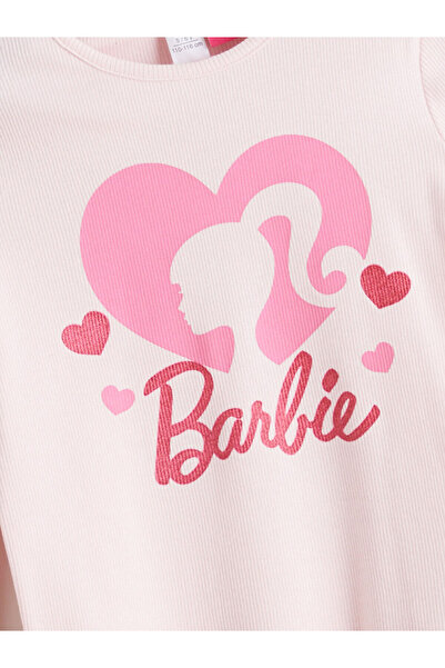 LC Waikiki Μακρυμάνικο μπλουζάκι για κορίτσια με άδεια χρήσης Barbie, ολοκαίνουργιο, νέας σεζόν