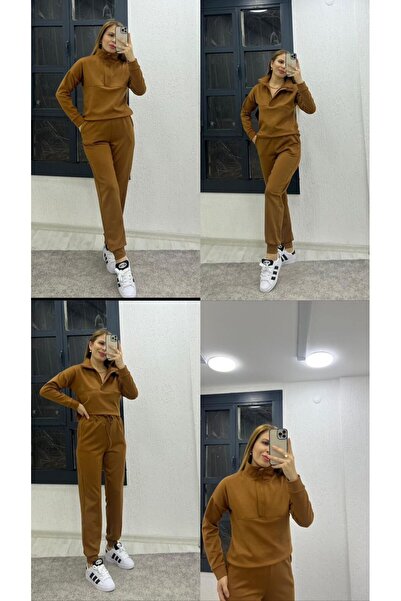 nutika Fermuar Yakan Eşofman Takım