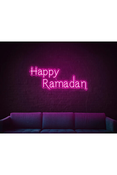 HONEY CONCEPT Mutlu Ramazan Neon Led Yazı