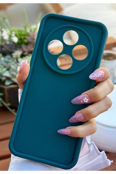 Go Aksesuar Redmi 14C Uyumlu Mat Lansman Parmak İzi Bırakmaz Esnek Silikon Kılıf