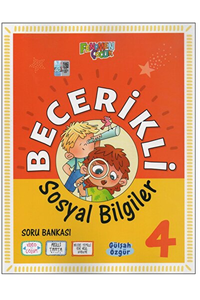 Fenomen Yayıncılık Fenomen 4.Sınıf Becerikli Sosyal Soru Bankası
