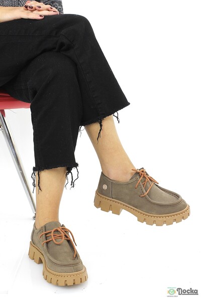 Mammamia Kadın Hakiki Deri Ortopedik Günlük Ayakkabı M26/KA7030