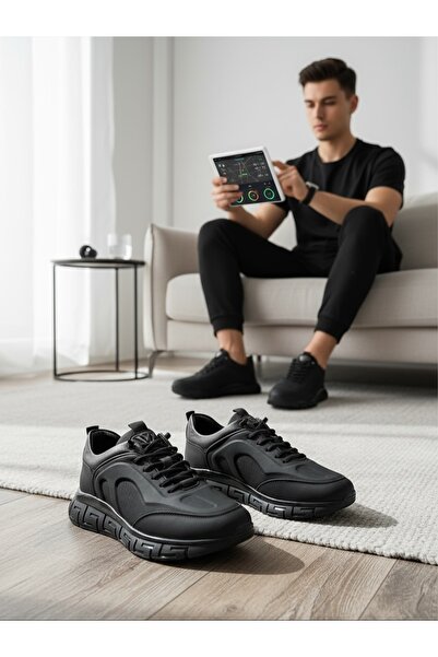 GÜLERSHOES Garantili Hakiki Deri Mevsimlik Su Geçirmez Kauçuk Ortopedi Erkek Ayakkabı 40-41-42-43 Numara