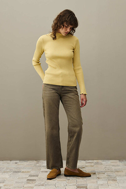 Fahhar Fitilli Basic Kazak Sarı