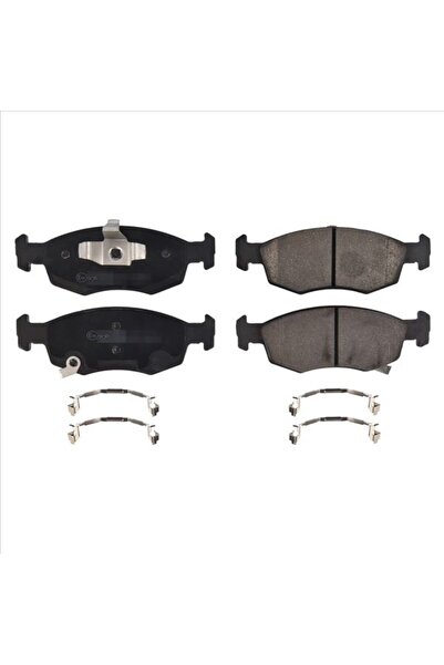 FEBİ Brake pad set, front, Fiat Panda 3,