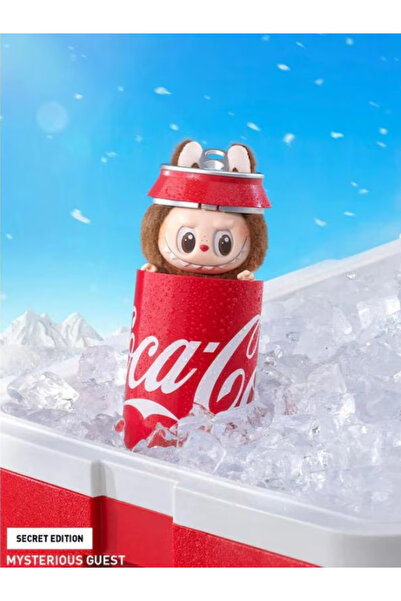 Stone Jucărie de pluș Labubu – Colecția Coca Cola Secret Can
