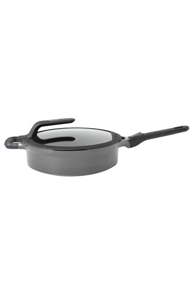 Berghoff Stay Cool sauté pan with lid, 28 cm, gray