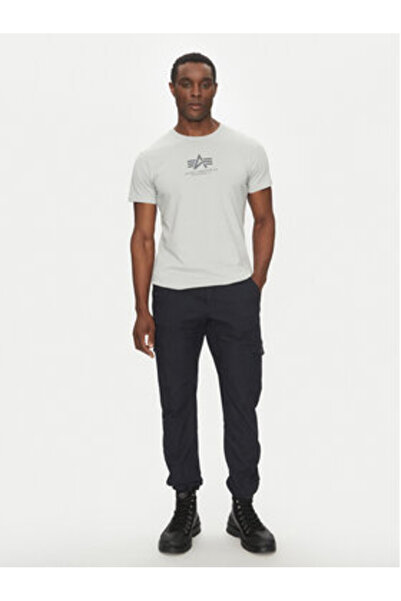 Alpha Industries Ανδρικό T-Shirt 118533 Γκρι