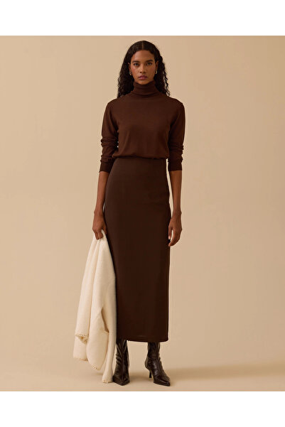 SCL Düz Kesim Uzun Etek