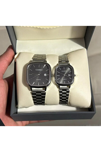 Casio Casio Couples Black Set | Price for 2 pieces