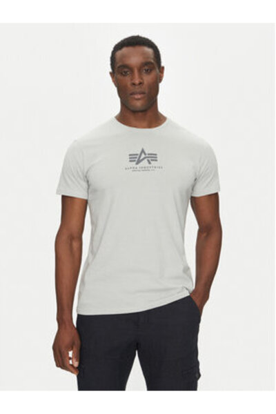 Alpha Industries Ανδρικό T-Shirt 118533 Γκρι