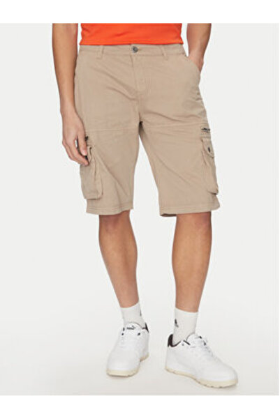 Alpha Industries Ανδρικό Σορτς από Υλικό 136250 Μπεζ