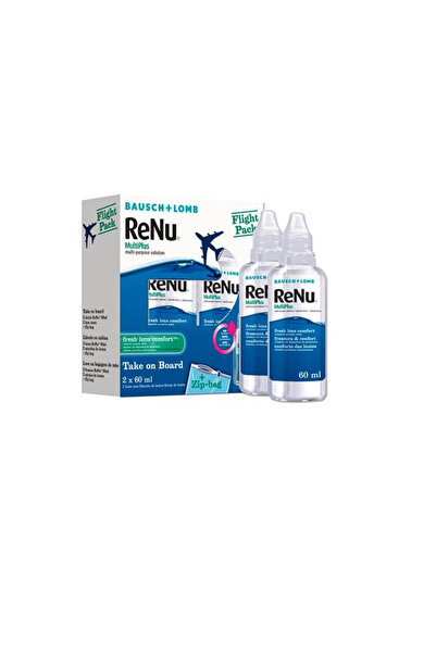 Bausch & Lomb Contact lens care solution, Bausch&Lomb, ReNu MPS, 2X60 ml