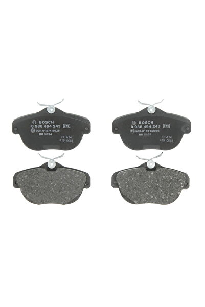 Bosch Set placute frana, spate, Citroen C6,