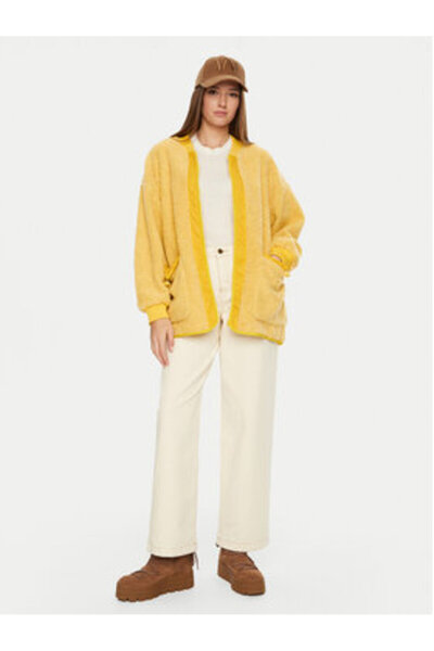 American Vintage Γυναικείο Μπουφάν Ελαφρύ HOK16DH24 Κίτρινο