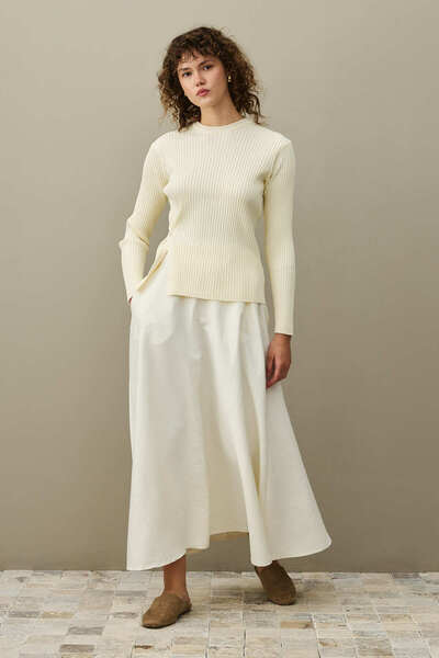 Fahhar سترة أساسية ذات فتحة جانبية إكرو