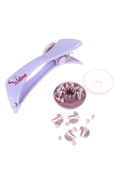 KESNUP Dispozitiv pentru îndepărtarea părului facial și a sprâncenelor, rapid și nedureros, violet