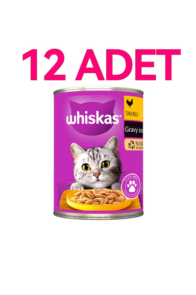 400 GR TAVUKLU GRAVY SOSLU KONSERVE (12 ADET)