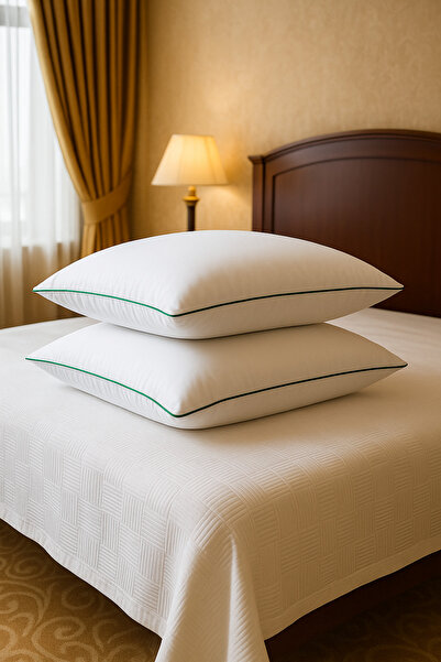 MEŞELİ TEKSTİL 2-Piece Mouth Saliva Night Sweating Drooling Pillow | Breathable Fabric Cooling Design