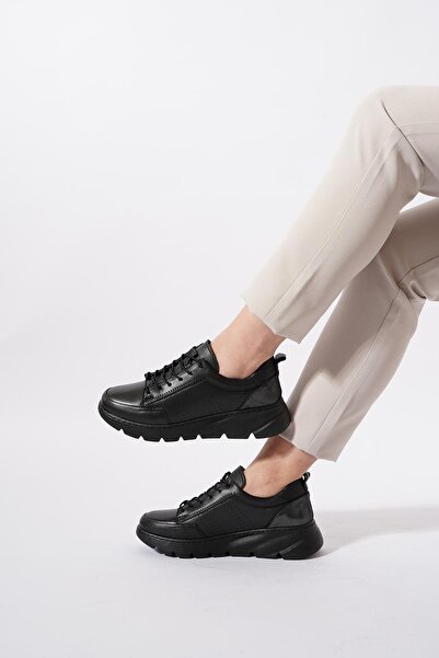 Moda Pie Pantofi din piele naturală pentru femei Arilte cu elastic în față, p...