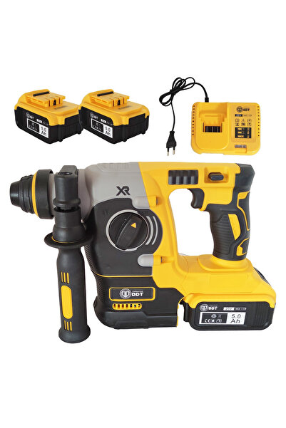 DDT Ciocan rotopercutor fără fir, DDT-Fără perii, 20 V, 5 Ah, 1100 Rpm, 4600 ...