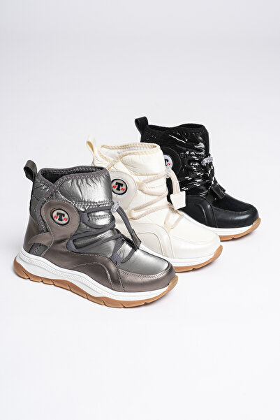 BUTONA KİDS Outdoor Unisex Kalın ve Hafif Taban Kolay Giyilebilen Cırtlı Çocuk Kışlık Bot Çizme