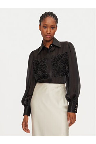 Babylon Γυναικείο Πουκάμισο S00303 Μαύρο