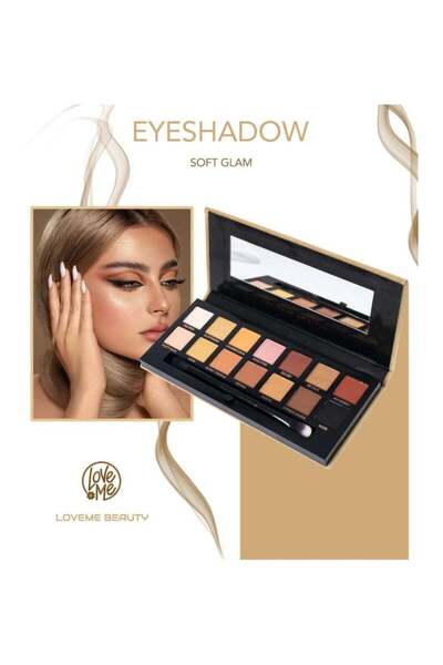 Loveme لوحة ظلال العيون لافمي بيوتي مع 14 لونًا