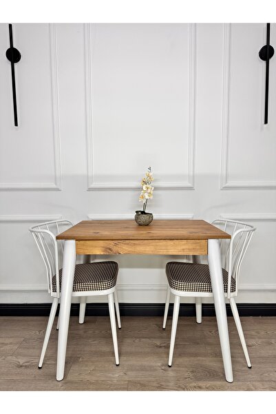 ECCES BB 60 x 90 Mutfak Masası MDF Küçük Mutfak Masası Çalışma Masası Balkon ...