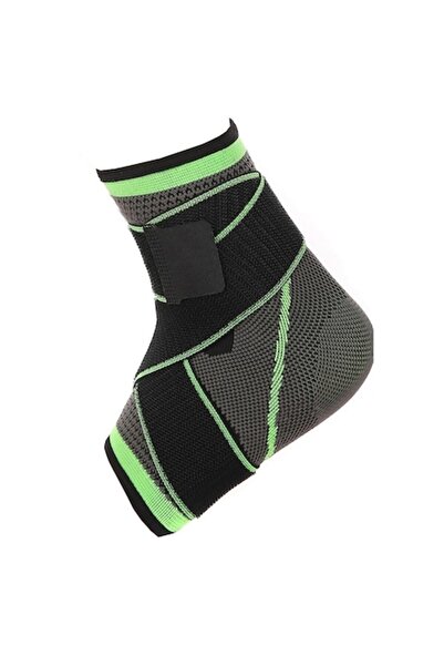 NEO ankle brace for sports, breathable material, adjustable strap, grey, size M