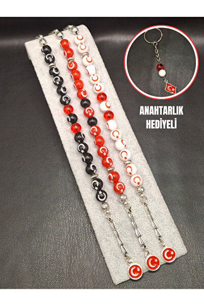 Han Ticarethane Set de 3 mărgele de rugăciune Zaza cu design special, cu 15 m...