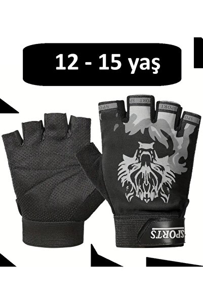 BGA çocuk genç spor bisiklet eldiveni 12-15 yaş gençler için spor eldiveni