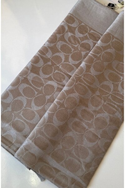 GÜMRÜKÇÜ Pamuklu İthal Kaşmir İpek Şal Premium Kalite C Desen