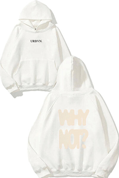 urbvn لماذا سترة بيضاء كبيرة الحجم مطبوعة بتصميم 1 مع غطاء للرأس