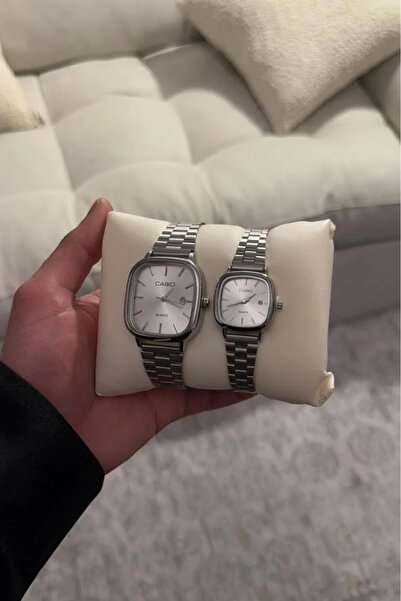 Casio Casio LTP Couples Set Silver | Price for 2 pieces