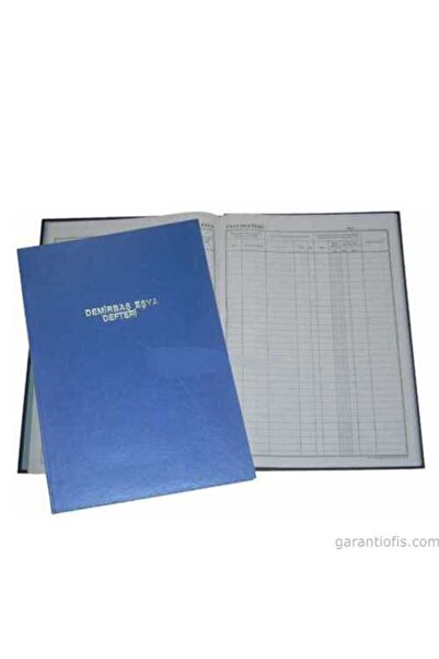 Dilman Demirbaş Goods Ledger (96 Sheets) Hardcover