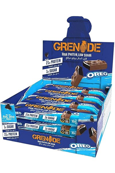 Grenade High Protein Low Sugar Bar - Oreo, 12 × 60g