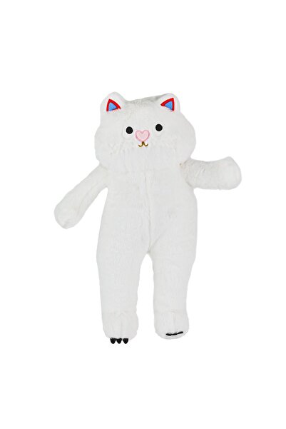 BYCEGU 4806 Plush Long Cat 55 cm White -My Friend Toys