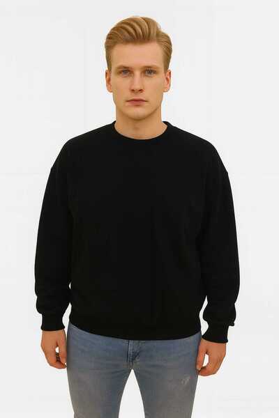 KOZİA OUTDOORS سترة رياضية فضفاضة بياقة دائرية للجنسين