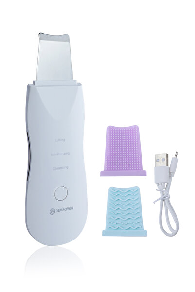 indirimsevinci Ultrasonik Yüz Temizleme Cihazı Scrubber | Siyah Nokta Akne Peeling Lifting Nemlendirme Aleti