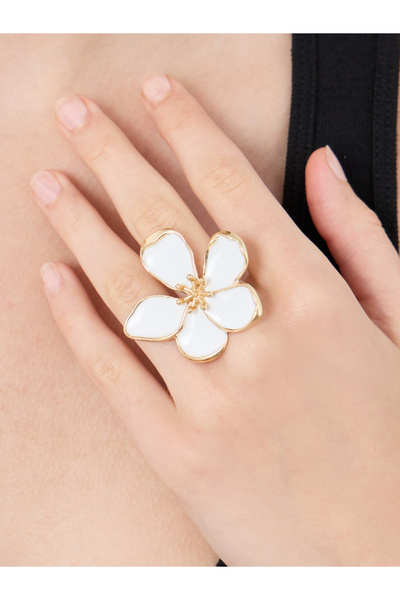 Styli Flower Accent Ring