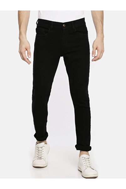 The Indian Garage Co By Styli Men Mid Rise Solid Slim Fit Jeans