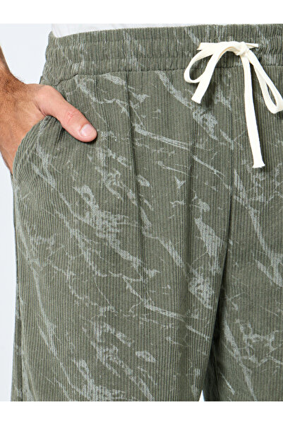 Styli Men Wide Leg Baggy Pants with Drawcord Waist