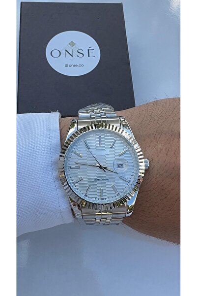 Coliseum Men's Steel Watch 3 Atm Waterproof