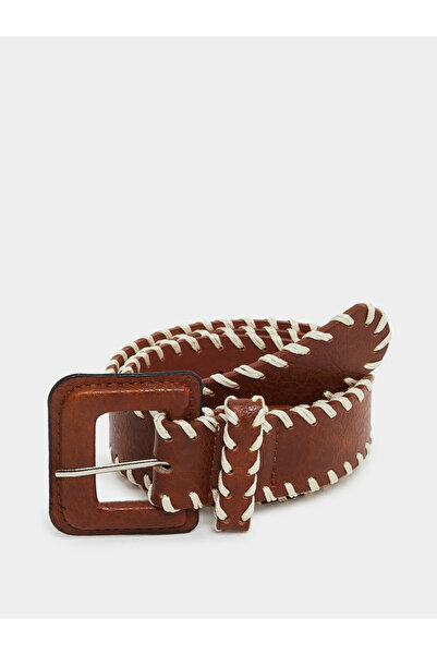 Styli Women Stitch Accent Belt