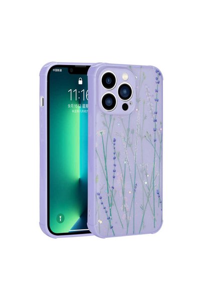 Generic Brand حافظة SHRP Popy اللامعة المتوافقة مع هاتف iPhone 12 Pro Max مع ...