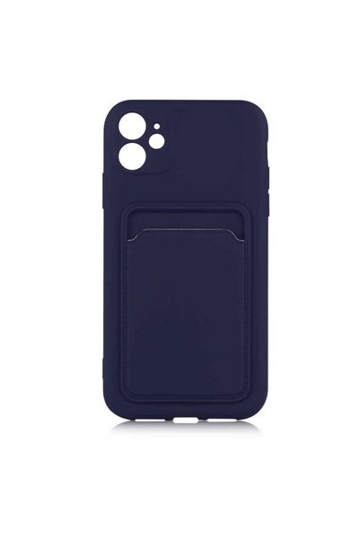 zore iPhone 12 Compatible Shrp Ofix Case-Navy Blue
