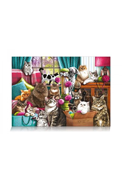 Seher Star Play Cat House 1000 Piece Puzzle