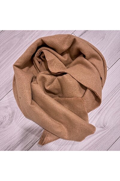 FashionForYou Serene Luxe long women's scarf, with lurex and cashmere, beige