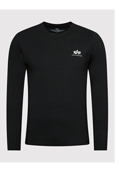 Alpha Industries Ανδρικό Μακρυμάνικο 116571 Μαύρο